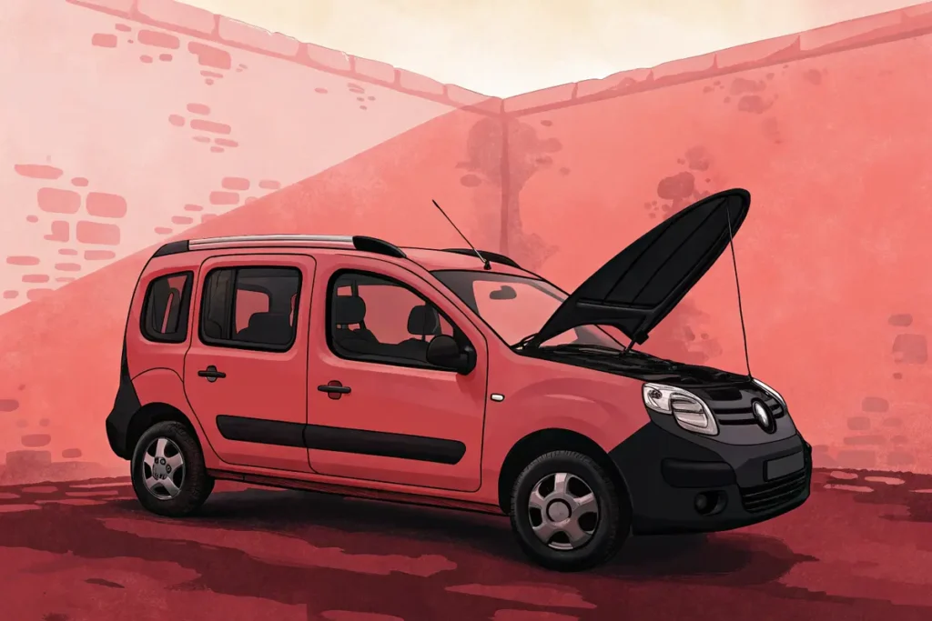Comment ouvrir le capot bloqué d’un Renault Kangoo en toute sécurité