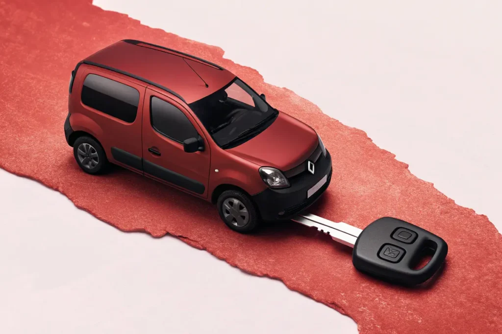 Comment ouvrir une clé de Renault Kangoo pour changer la pile